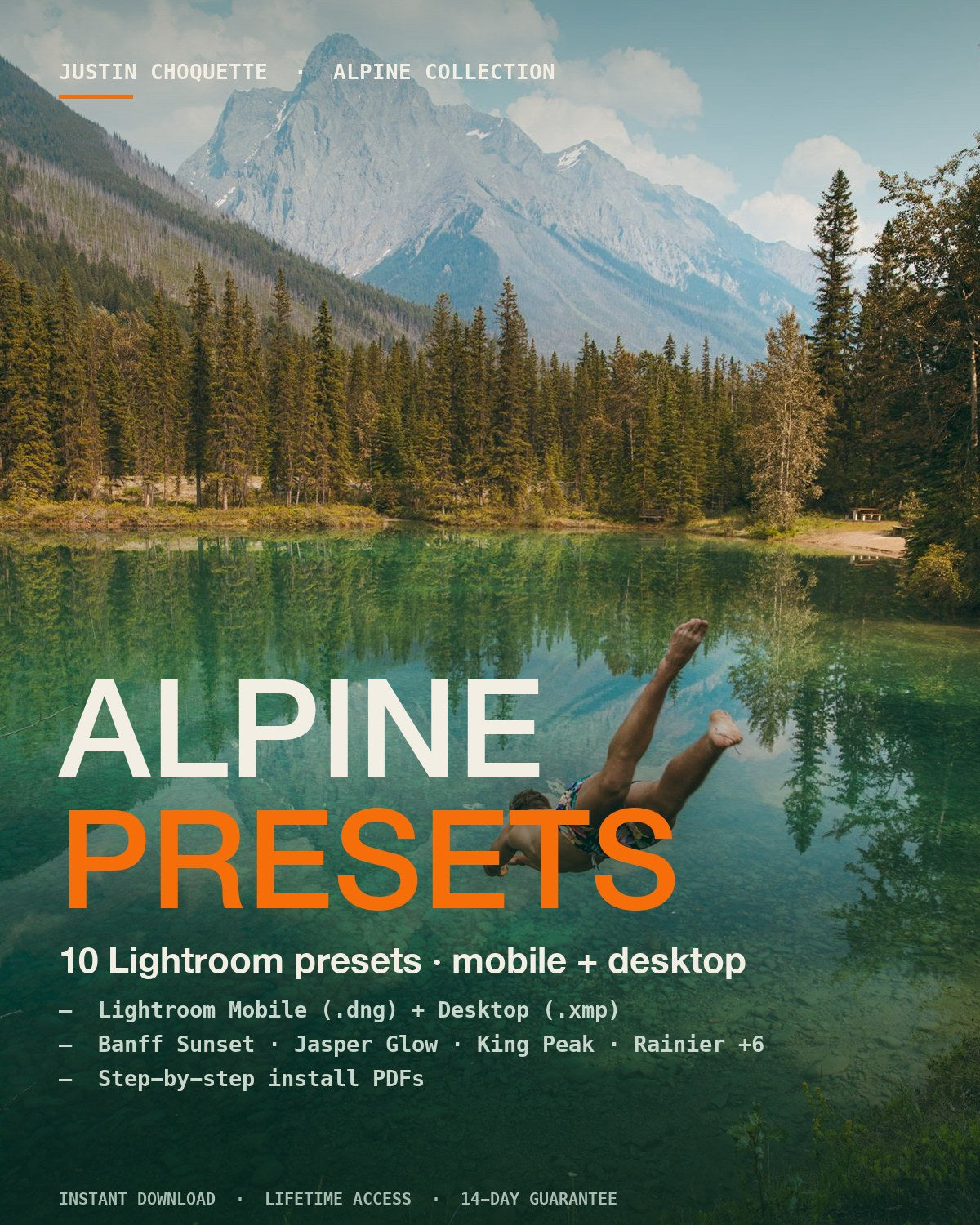 Mountain & Landscape Lightroom Presets, mobile + desktop